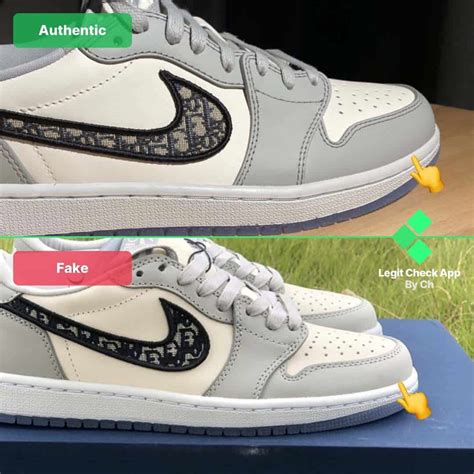 air dior low real vs fake|real air dior jordan 1s.